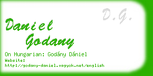 daniel godany business card