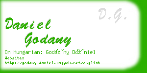 daniel godany business card